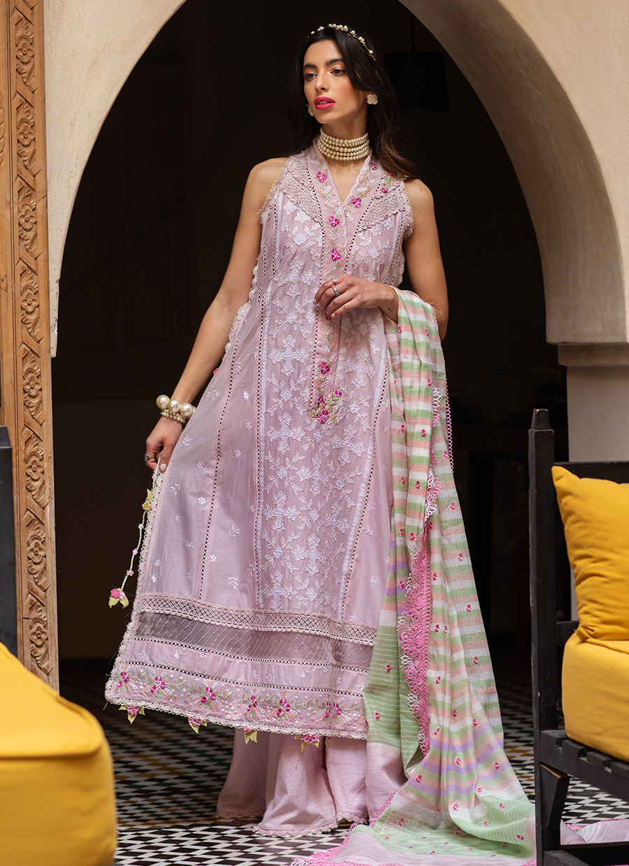 Farah Talib Aziz Lawn | Setti Blush