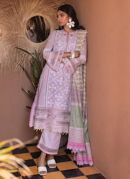 Farah Talib Aziz Lawn | Setti Blush