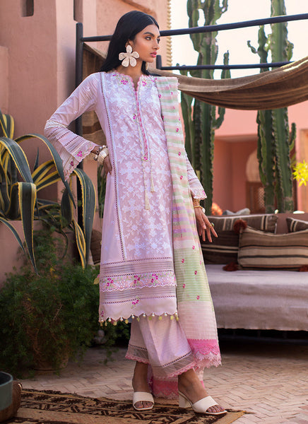 Farah Talib Aziz Lawn | Setti Blush