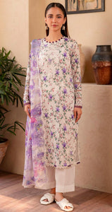 Embroidered Lawn Suit | D-003