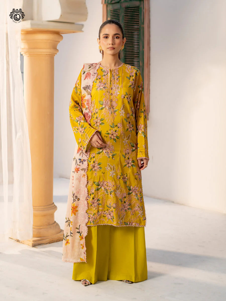 Embroidered Lawn Suit | D-008