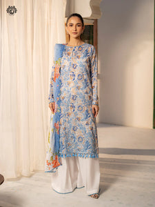 Embroidered Lawn Suit | D-005