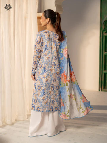 Embroidered Lawn Suit | D-005