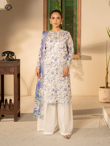 Embroidered Lawn Suit | D-004