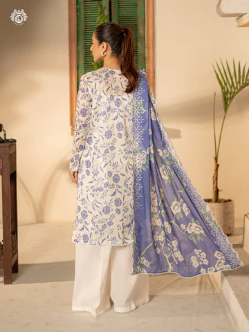 Embroidered Lawn Suit | D-004