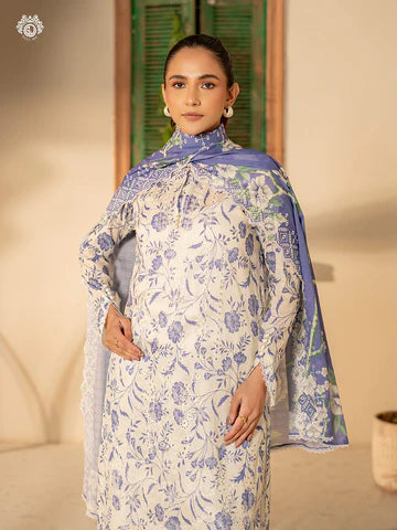 Embroidered Lawn Suit | D-004