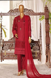 Sadabahar Rania Viscose Lawn | Maroon