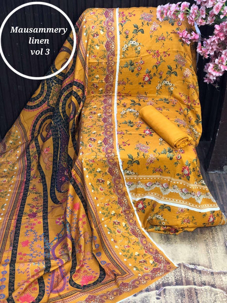 Mausummery Winter Unstitched Collection | Vol 03 | Bahar