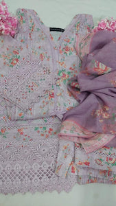 Sadabahar Rania Lawn | Lavender