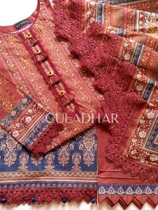 GUL ADHAR STITCHED LAWN | GA003