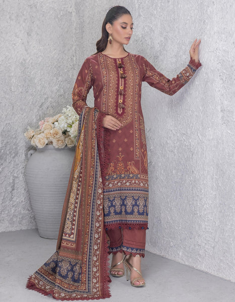 GUL ADHAR STITCHED LAWN | GA003