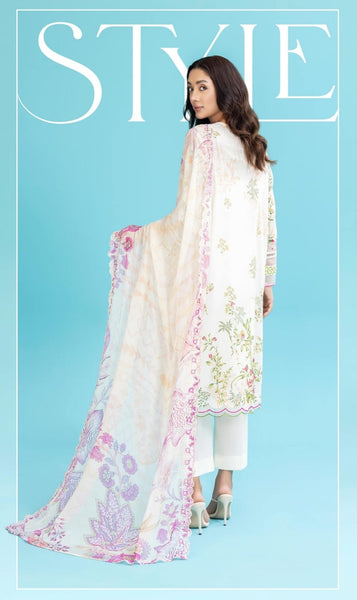 EMBROIDERED CHIKANKARI LAWN | Article 01