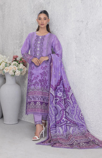 GUL ADHAR STITCHED LAWN | GA006