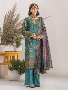 Embroidered Chiffon Design - 15